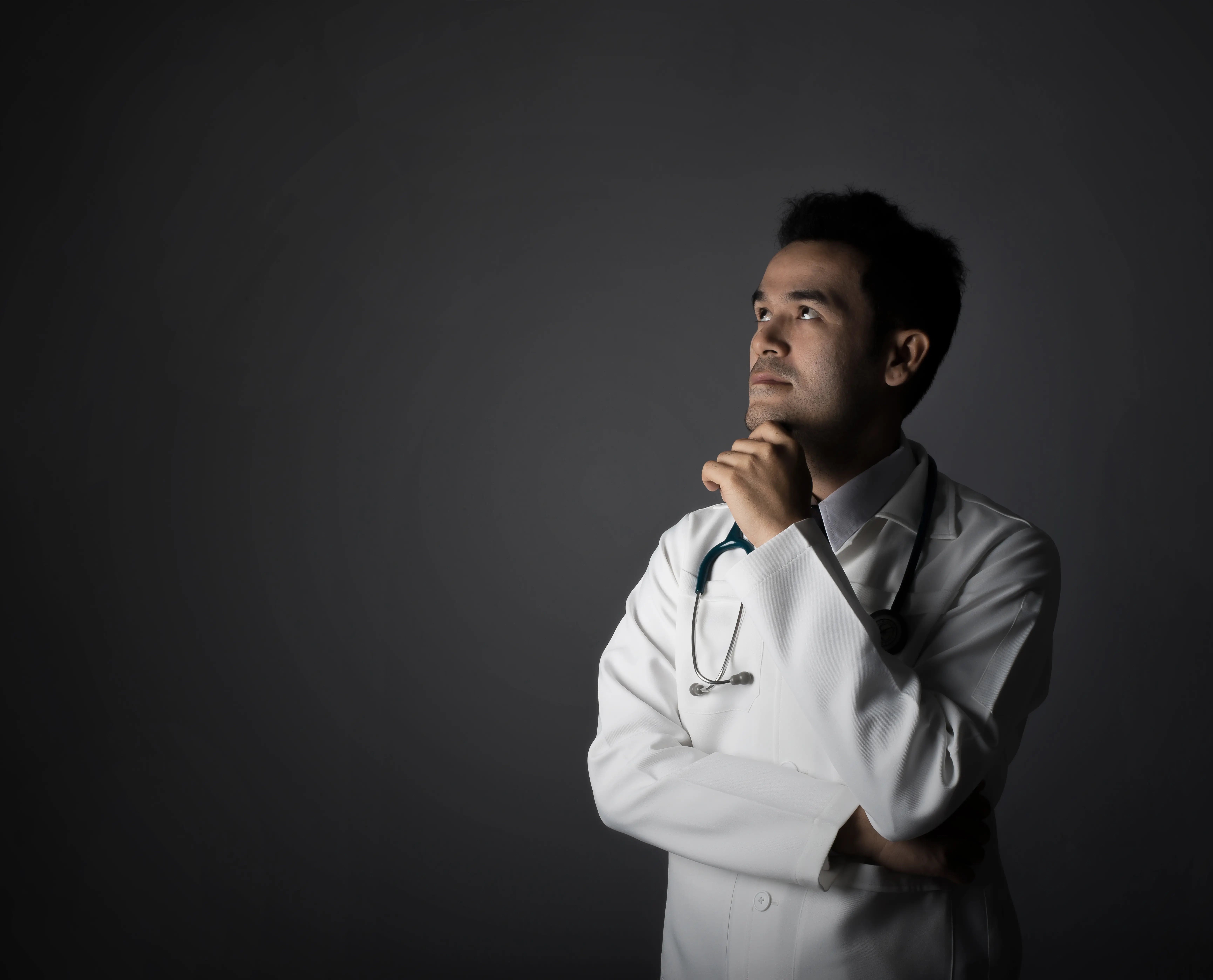 Dr. Arjun with patient